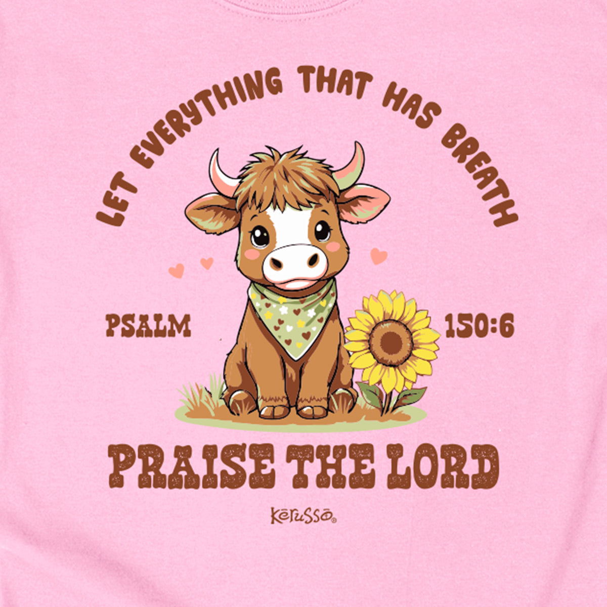 Kerusso Kids T-Shirt Praise Cow Secondary image