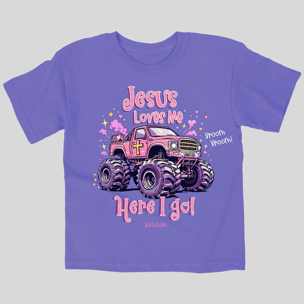 Kerusso Kids T-Shirt Pink Truck