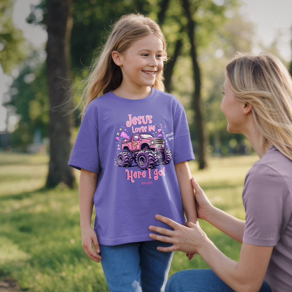 Kerusso Kids T-Shirt Pink Truck