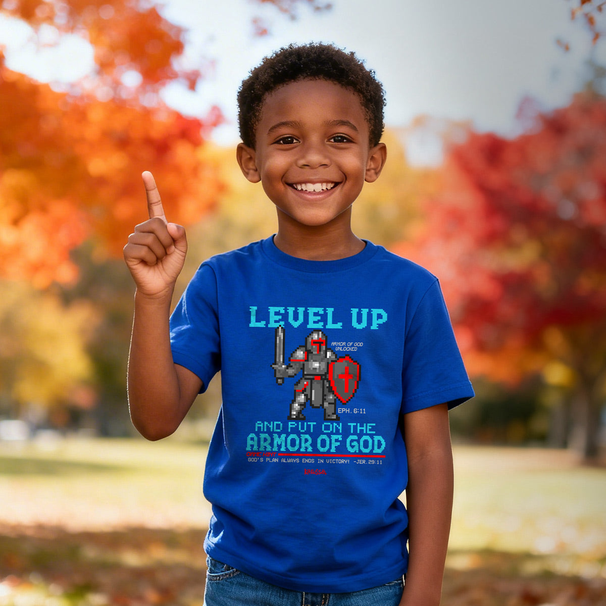 Kerusso Kids T-Shirt Level Up