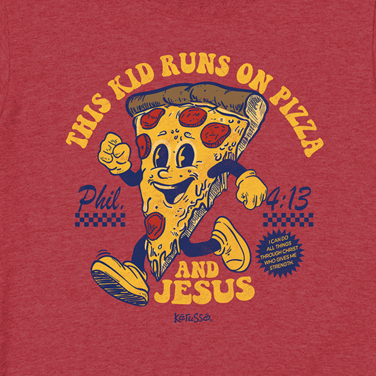 Kerusso Kids T-Shirt Pizza Secondary image