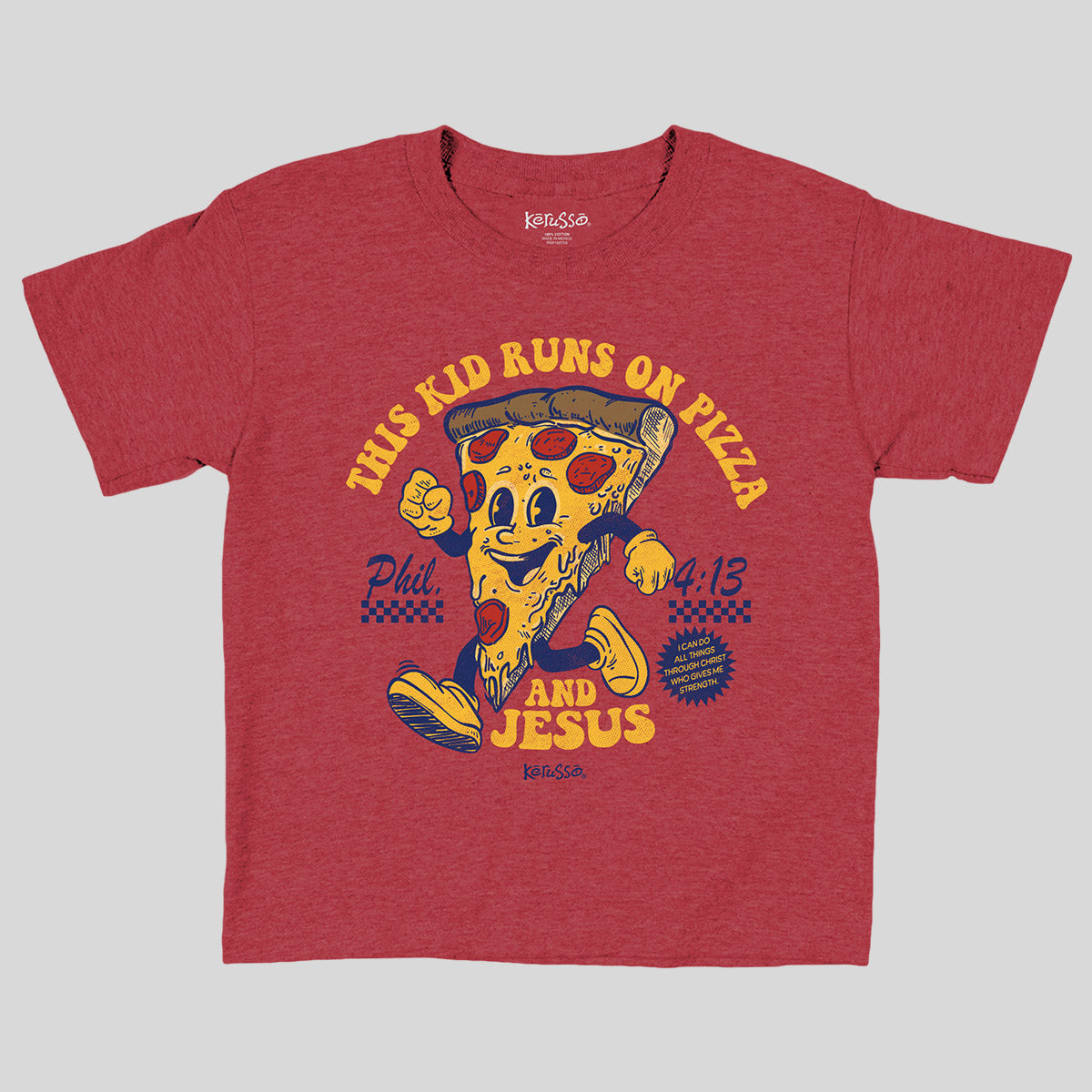 Kerusso Kids T-Shirt Pizza Main image