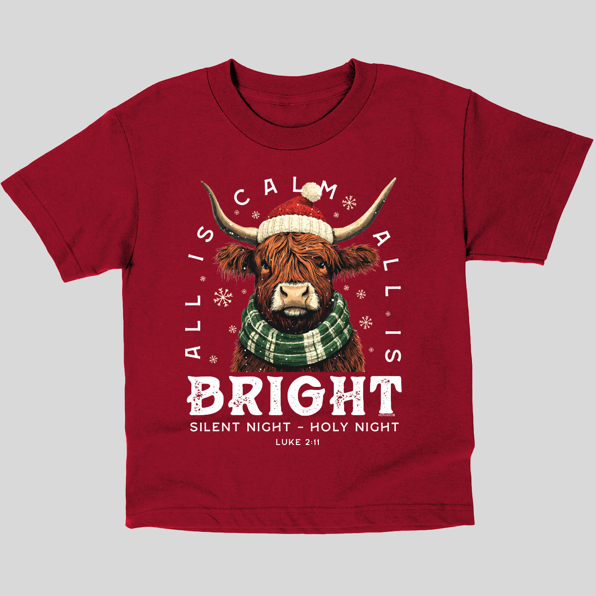 Kerusso Kids Christmas T-Shirt Bright
