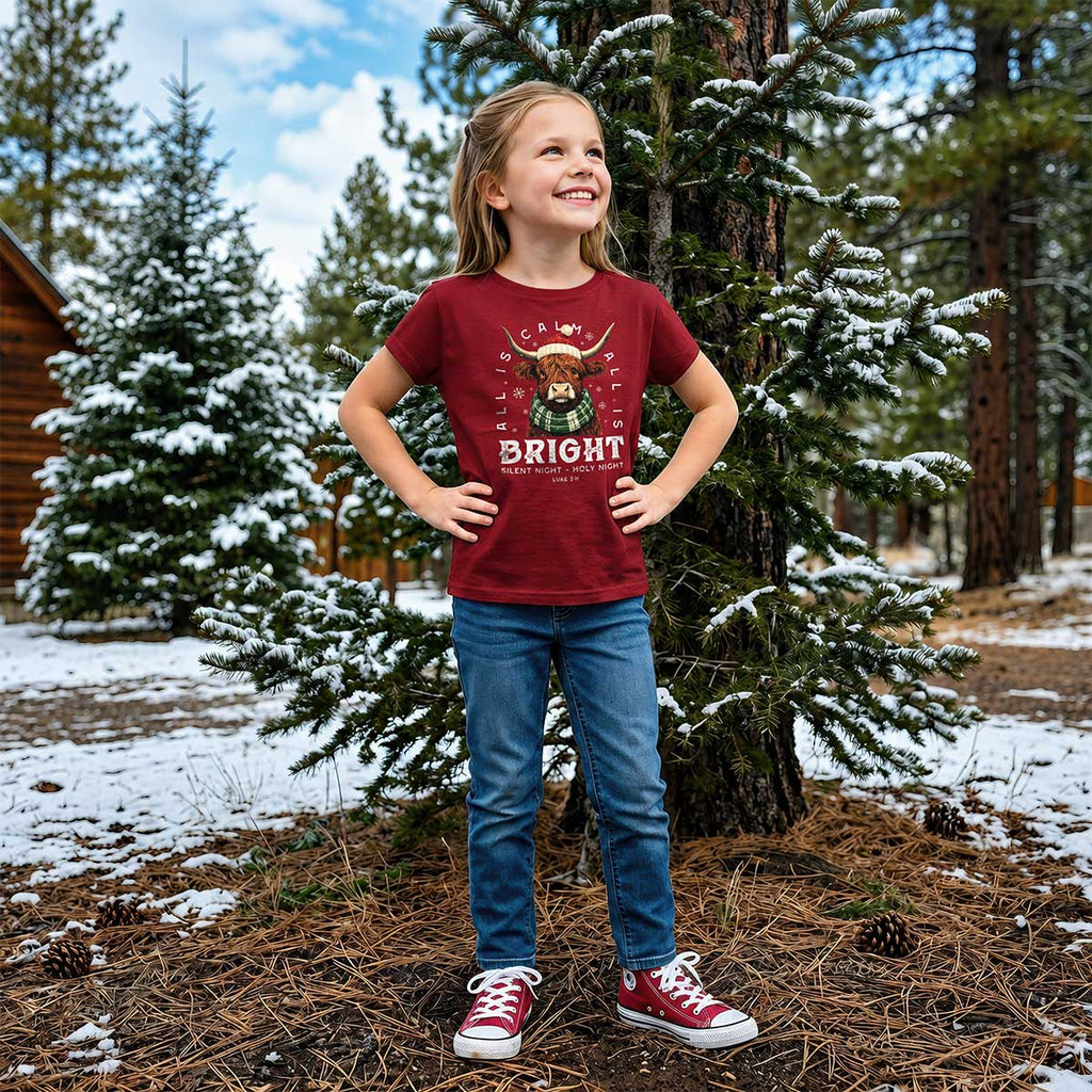 Kerusso Kids Christmas T-Shirt Bright