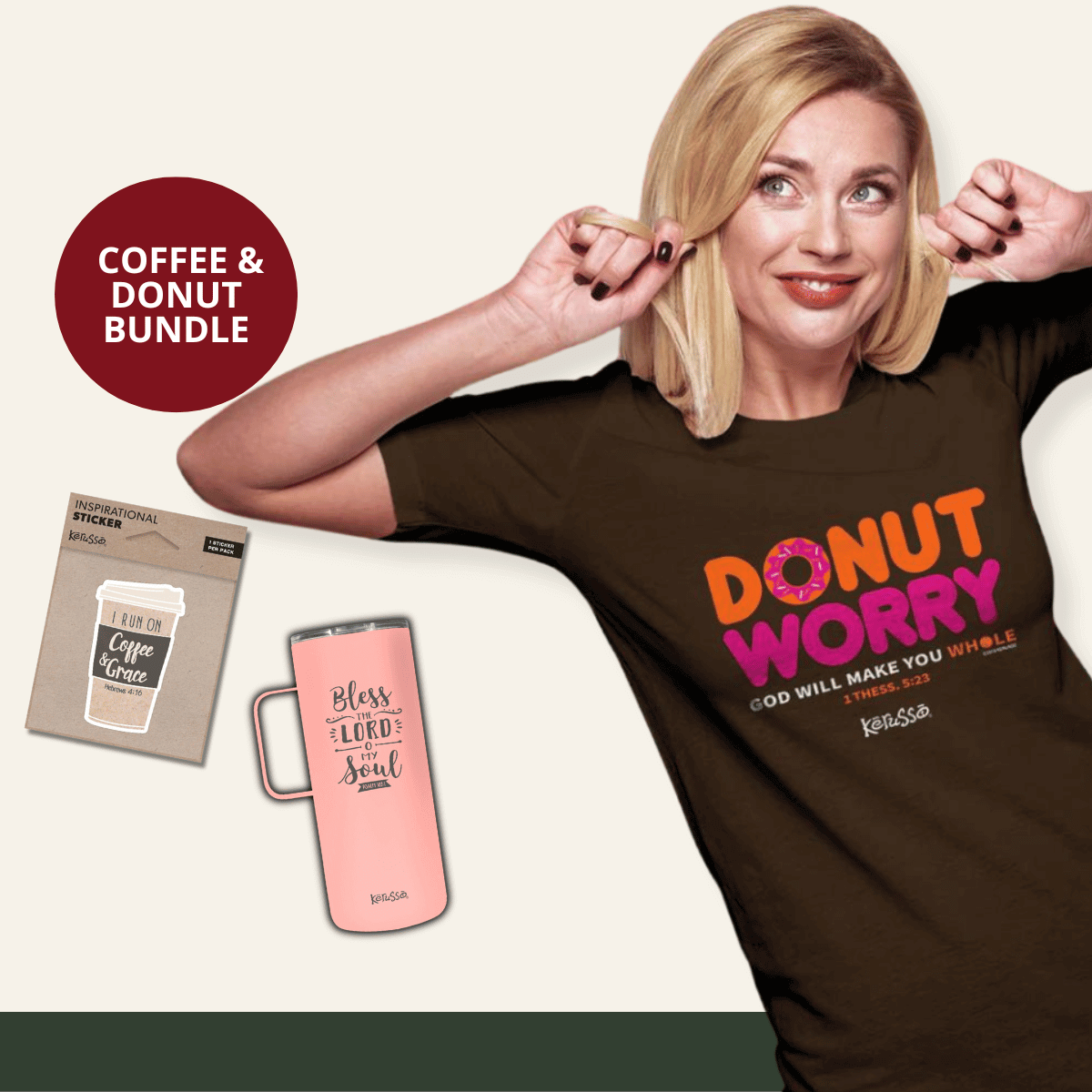 Kerusso Coffee and Donut Worry Bundle