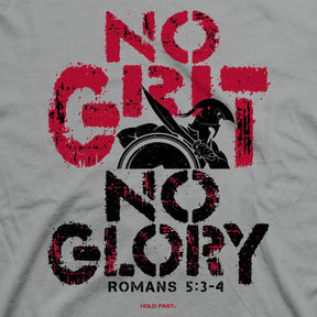 HOLD FAST Mens T-Shirt No Grit No Glory