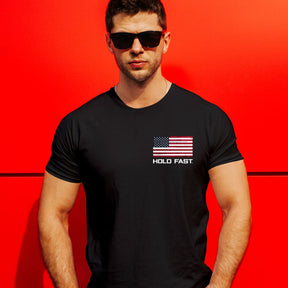 HOLD FAST US Flag Shirt for Men