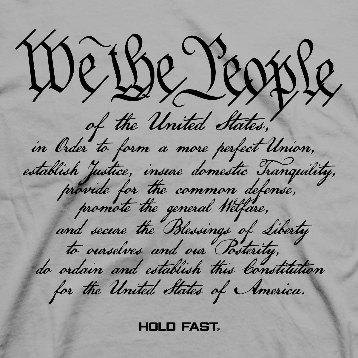 HOLD FAST Mens T-Shirt We The People Secondary image