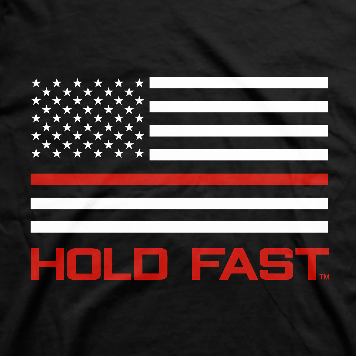 HOLD FAST Mens T-Shirt Back The Red