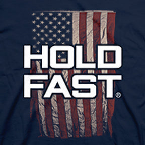 HOLD FAST Mens T-Shirt Battle Flag