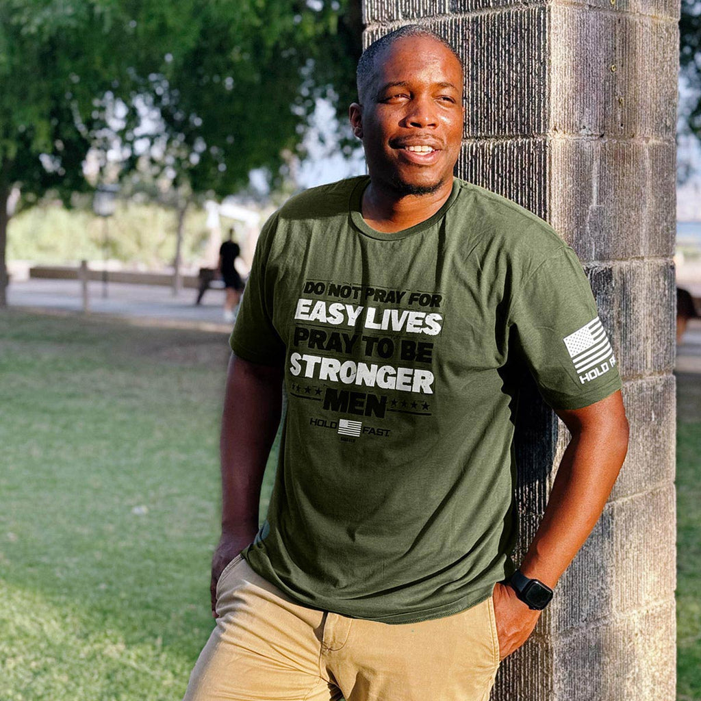 HOLD FAST Mens T-Shirt Strong Men