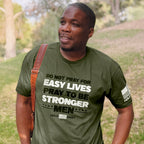 HOLD FAST Mens T-Shirt Strong Men