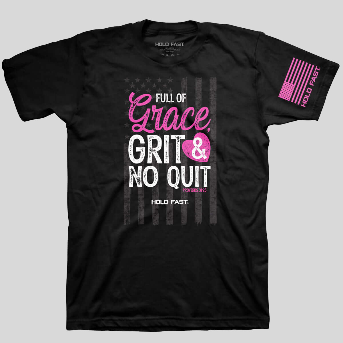 HOLD FAST Womens T-Shirt Grace & Grit Main image