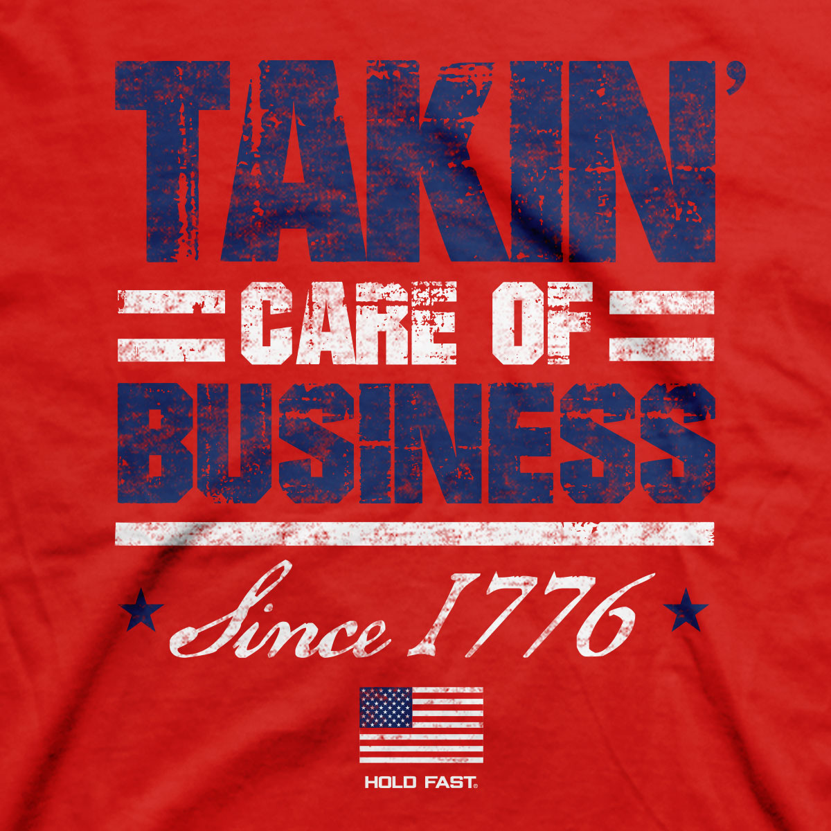 HOLD FAST Mens T-Shirt 1776 Secondary image