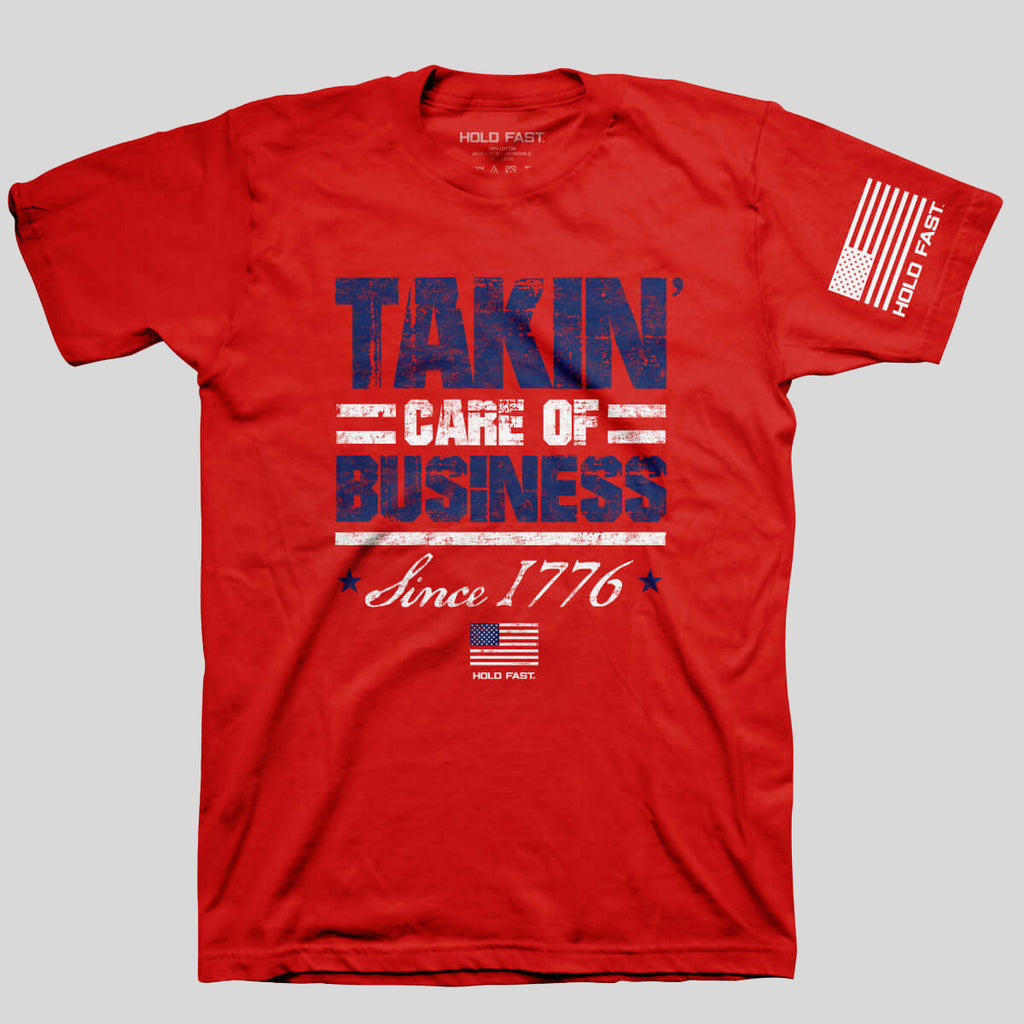 HOLD FAST Mens T-Shirt 1776