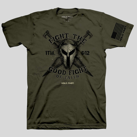 HOLD FAST Mens T-Shirt The Good Fight