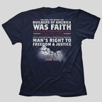 HOLD FAST Mens T-Shirt Builders Of America/Rushmore