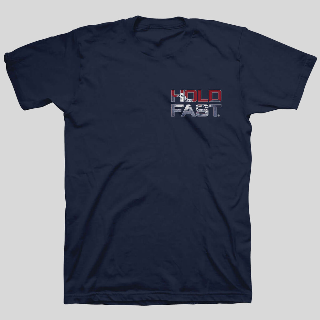 HOLD FAST Mens T-Shirt Builders Of America/Rushmore