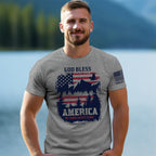 HOLD FAST Mens T-Shirt Home Sweet Home God Bless America