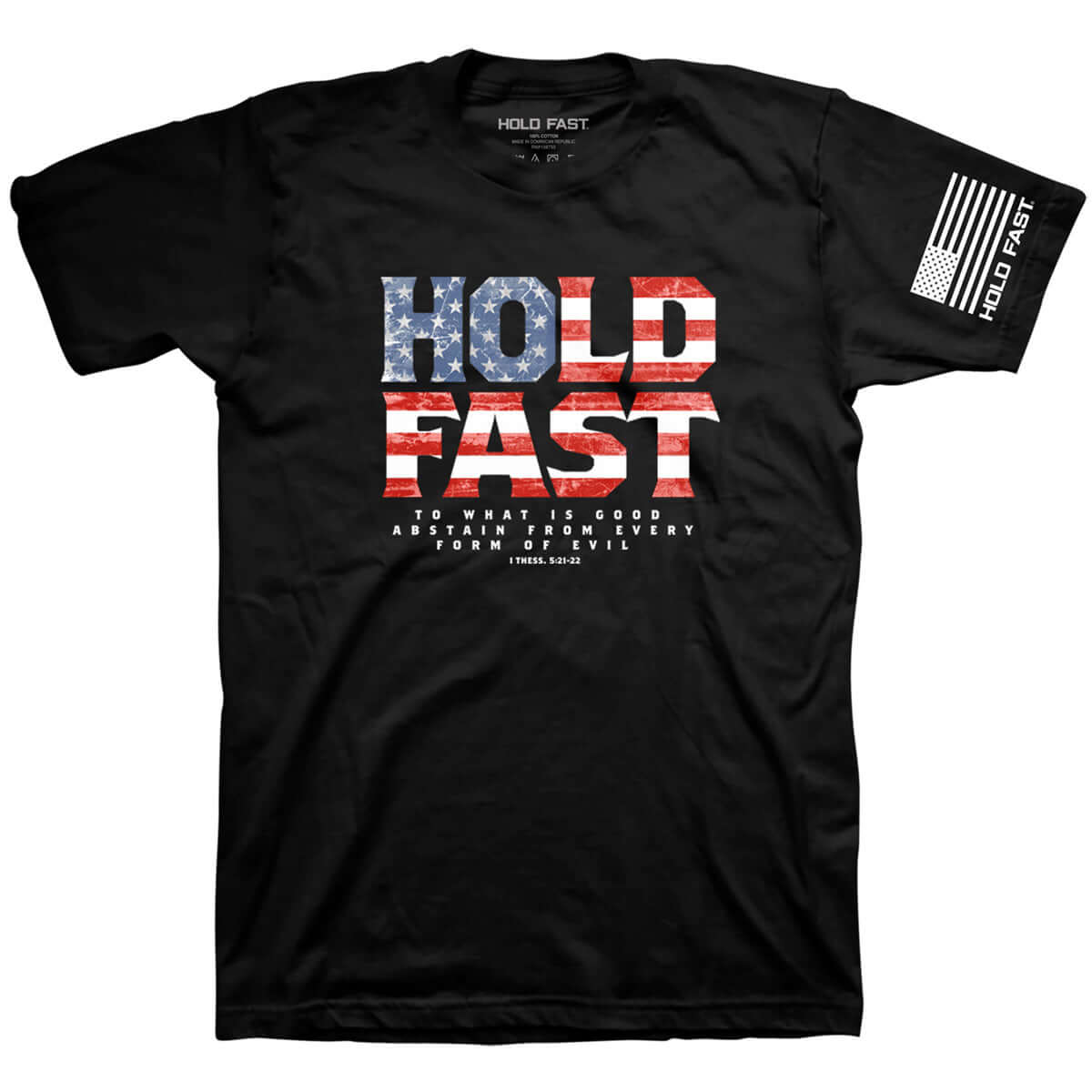 HOLD FAST Mens T-Shirt Hold Fast Flag