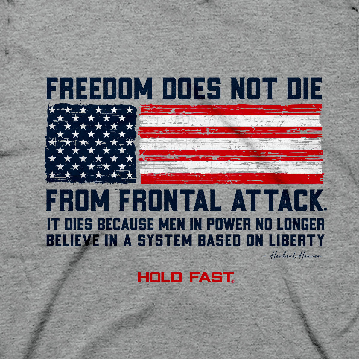 HOLD FAST Mens T-Shirt Hold Fast Freedom Secondary image