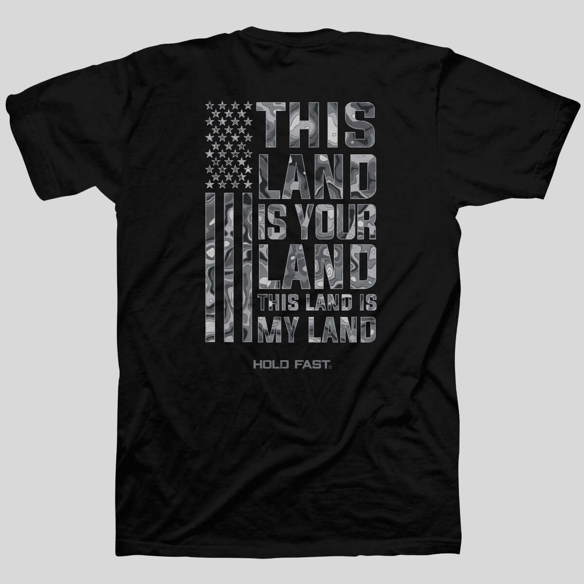HOLD FAST Mens T-Shirt This Land Is Your Land Main image