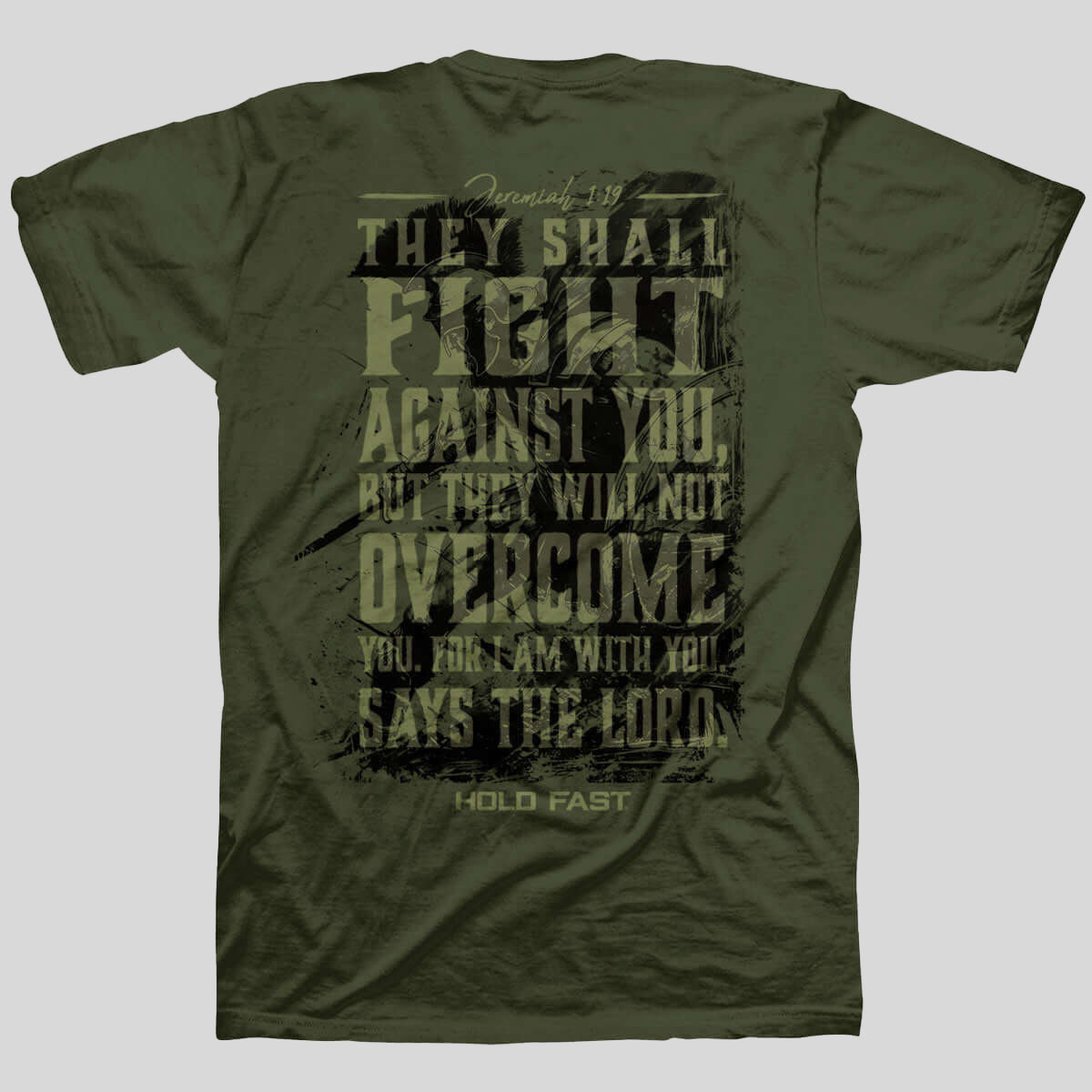 Hold Fast Mens T-Shirt Fight Main image