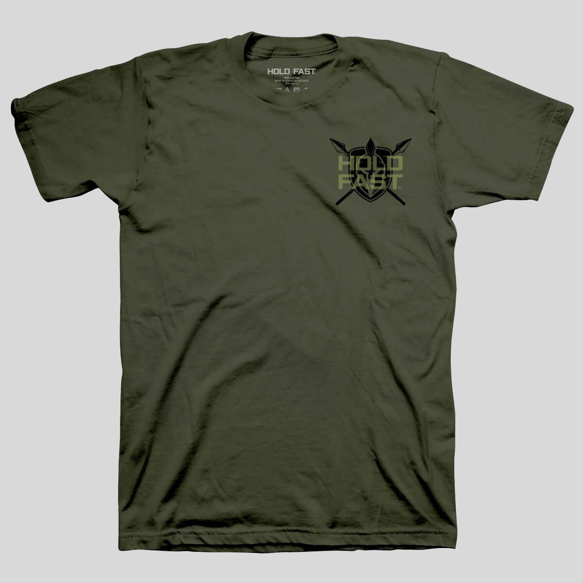 Hold Fast Mens T-Shirt Fight Secondary image