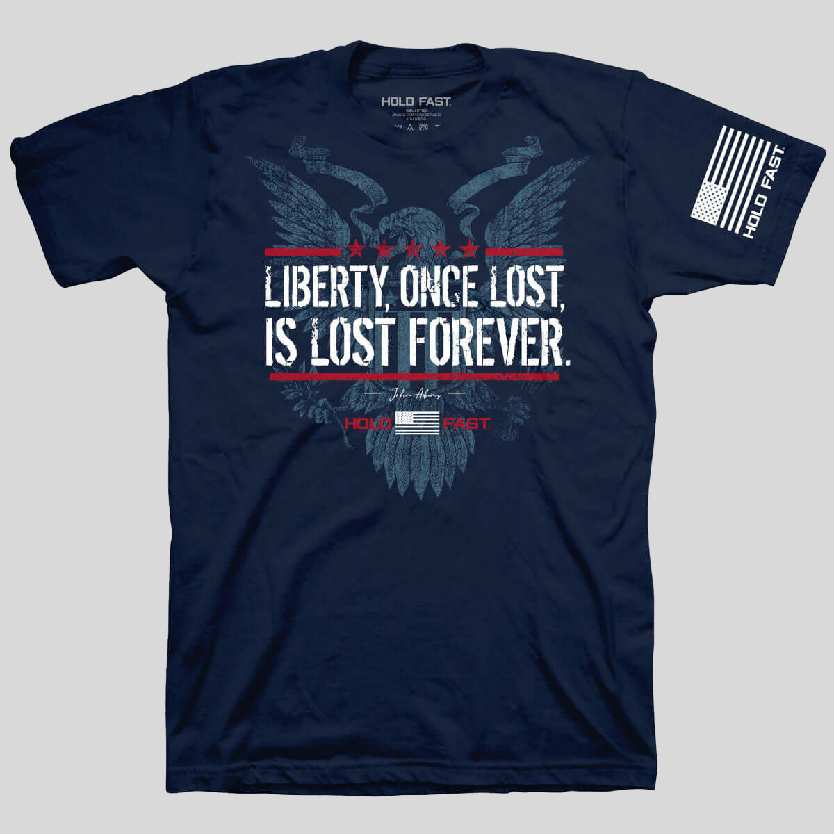 Hold Fast Mens T-Shirt Liberty Lost Main image