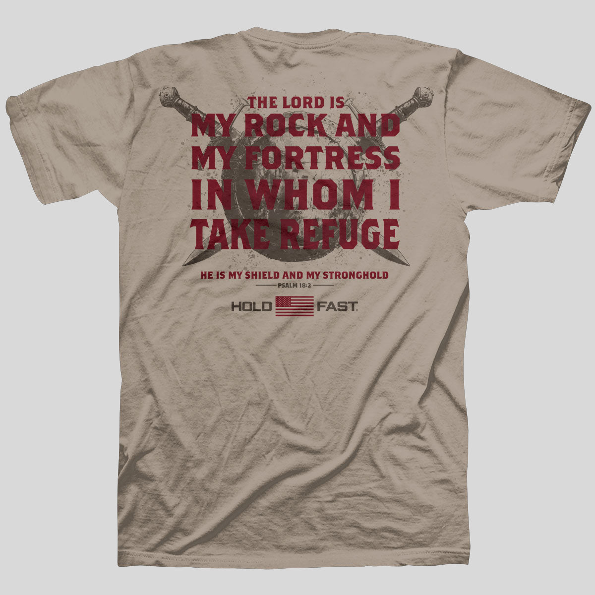 HOLD FAST Mens T-Shirt Shield Main image