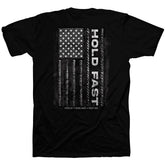 HOLD FAST Mens T-Shirt Rebar Flag