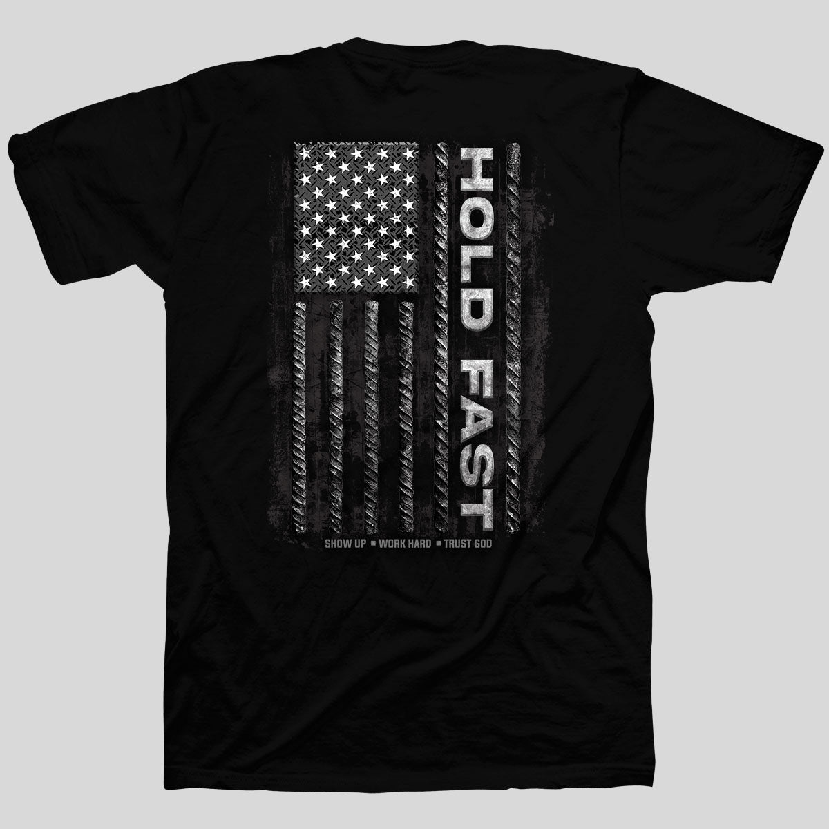 HOLD FAST Mens T-Shirt Rebar Flag Main image