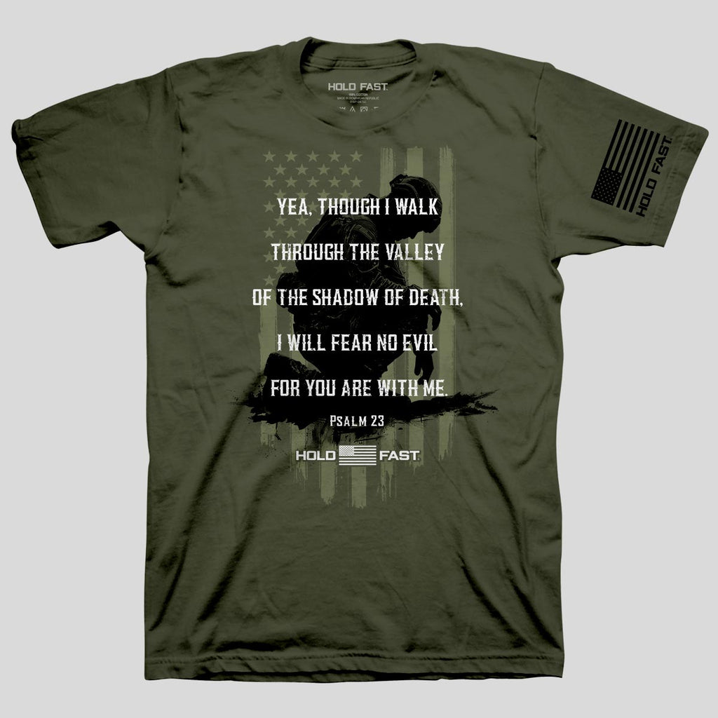 HOLD FAST Mens T-Shirt Psalm 23