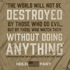 HOLD FAST Mens T-Shirt Einstein