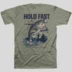 HOLD FAST Mens T-Shirt Fishing
