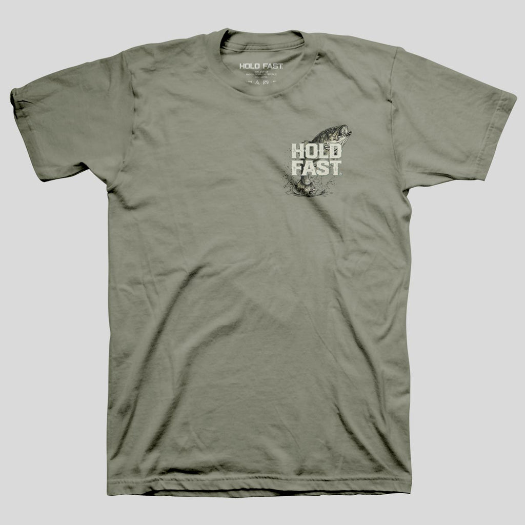 HOLD FAST Mens T-Shirt Fishing