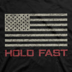 HOLD FAST Mens T-Shirt Freedom Fighter Eagle