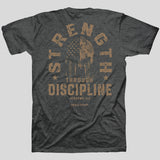HOLD FAST Mens T-Shirt Strength Through Discipline