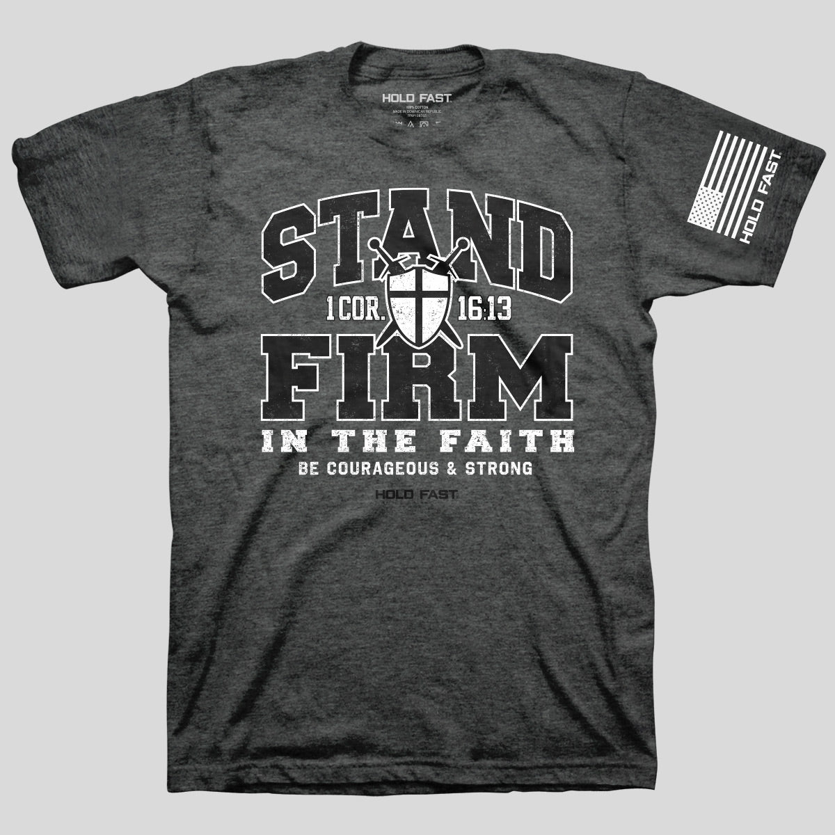 HOLD FAST Mens T-Shirt Stand Firm Main image