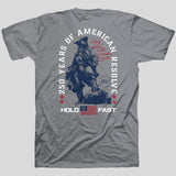 HOLD FAST Adult T-Shirt Colonial Soldier