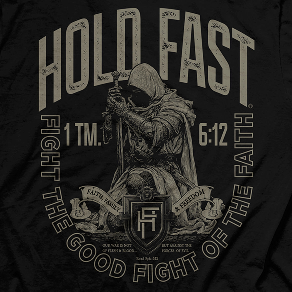 HOLD FAST Mens T-Shirt Knight