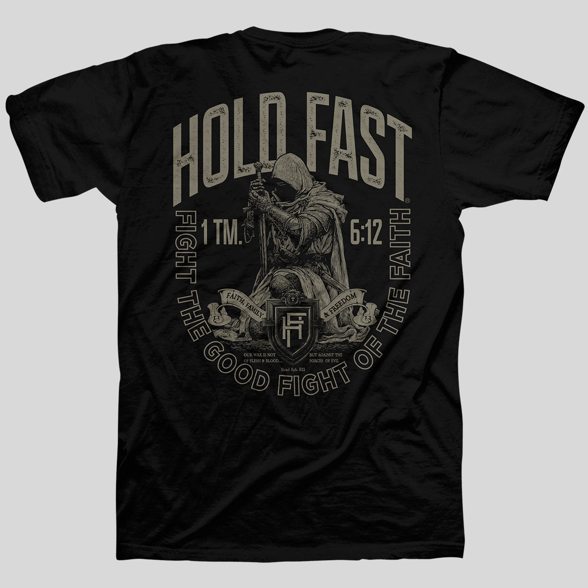 HOLD FAST Mens T-Shirt Knight Main image