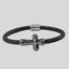 Kerusso Mens Bracelet Textured Cross