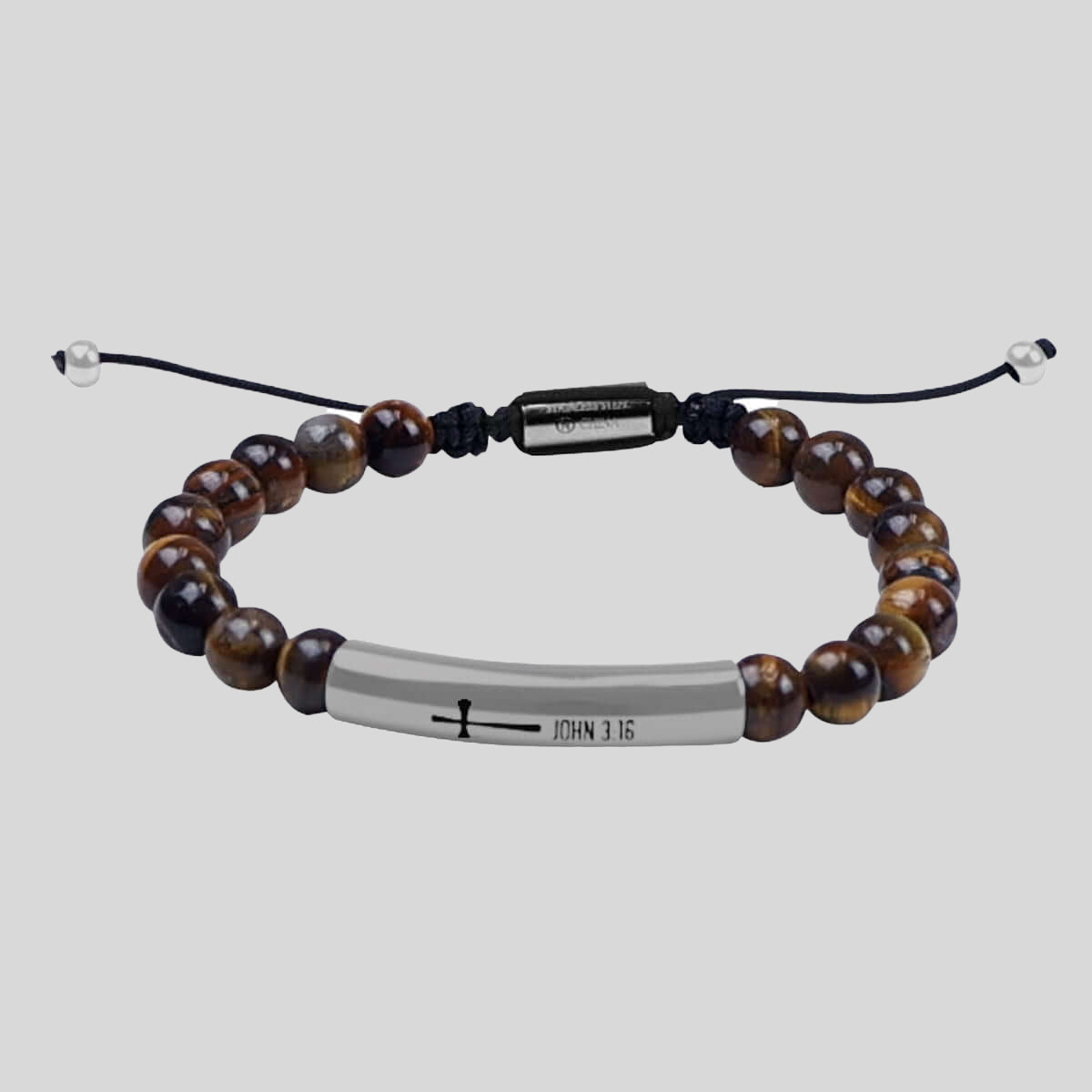 Kerusso Mens Bracelet John 3:16 Bead Main image