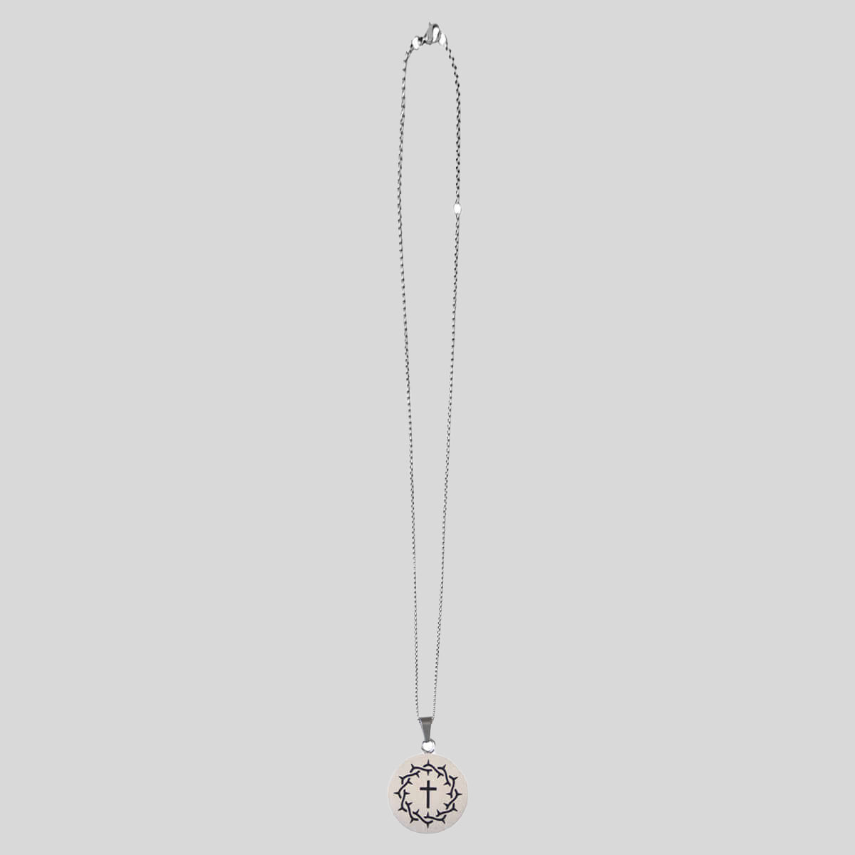 Kerusso Mens Necklace Crown Cross