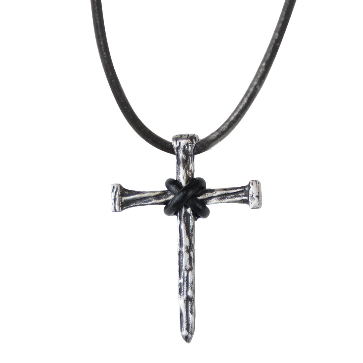 Kerusso Mens Necklace Nail Cross Secondary image