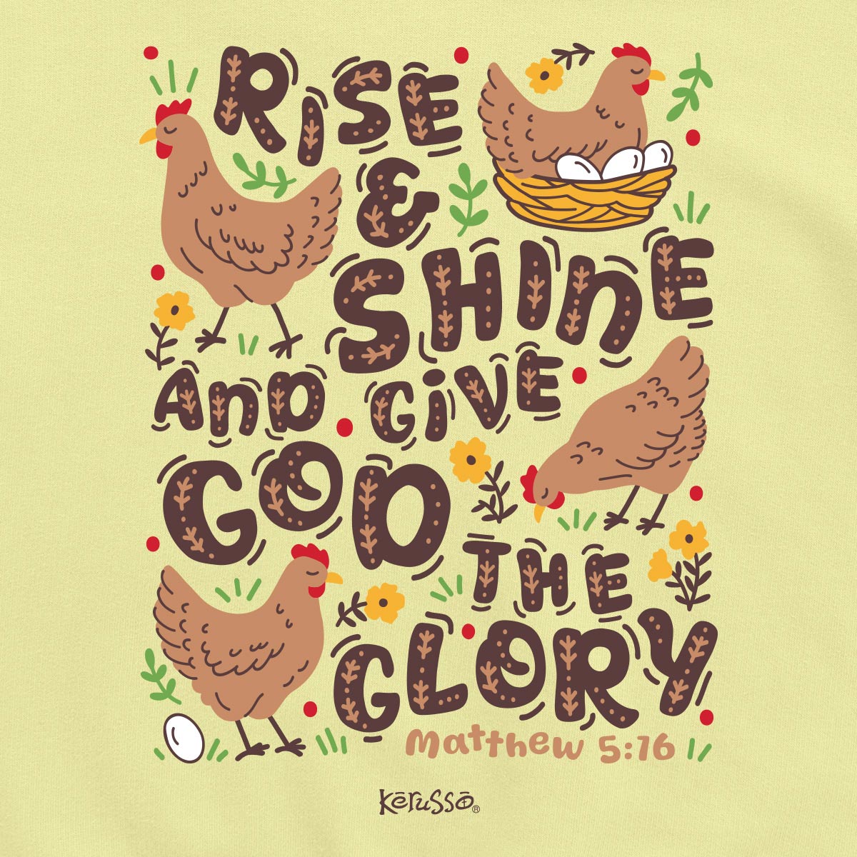 Kerusso Kids Sweatshirt Rise And Shine