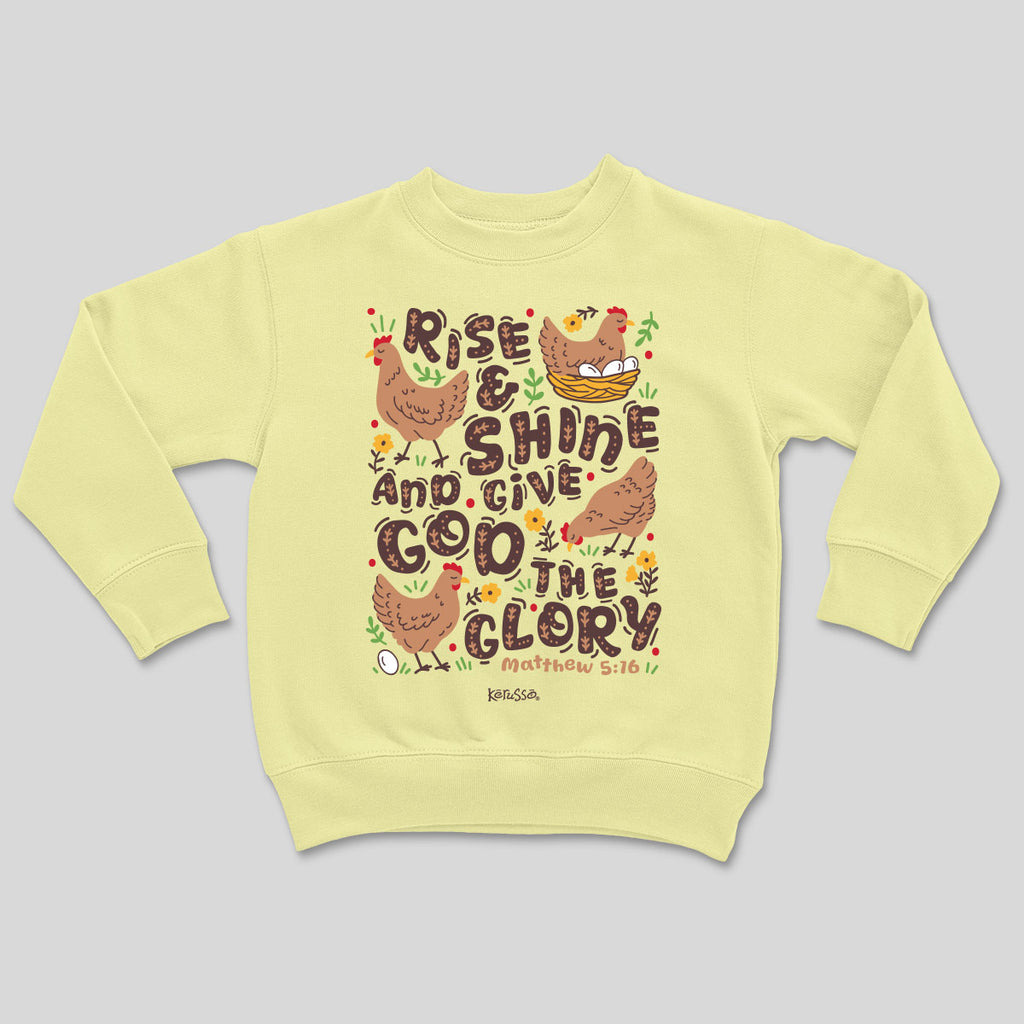 Kerusso Kids Sweatshirt Rise And Shine