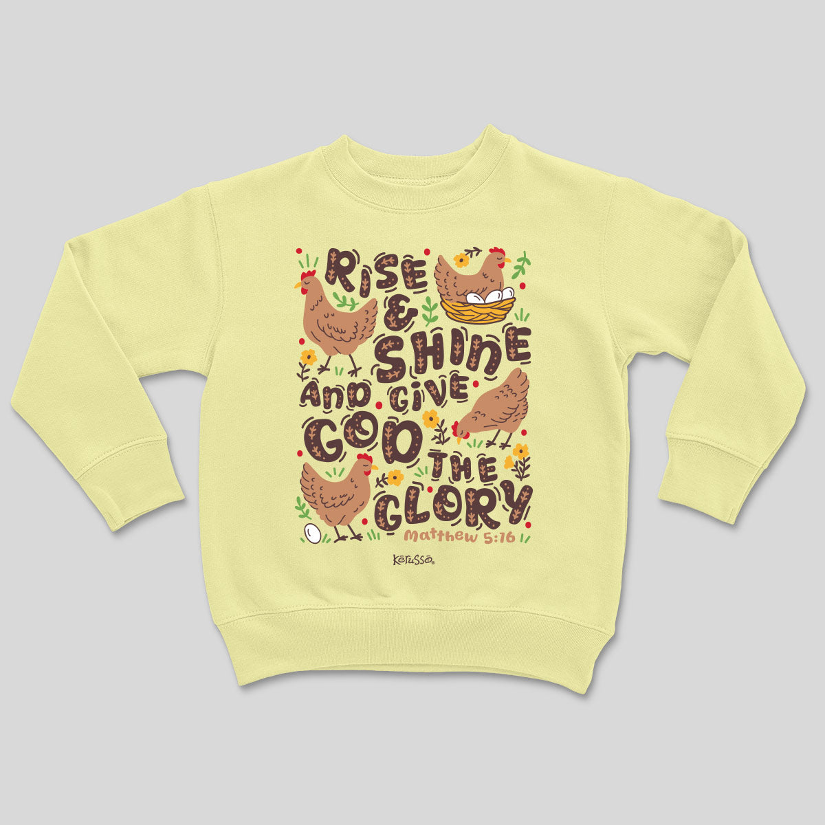 Kerusso Kids Sweatshirt Rise And Shine