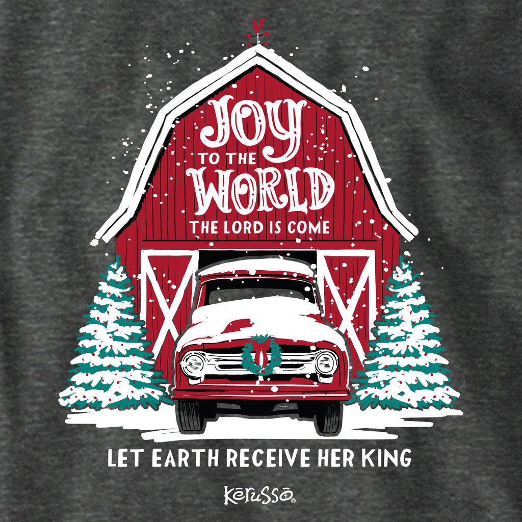 Kerusso Christmas Long Sleeve T-Shirt Joy To The World